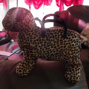 Leopard animal coin/keys/cards purse